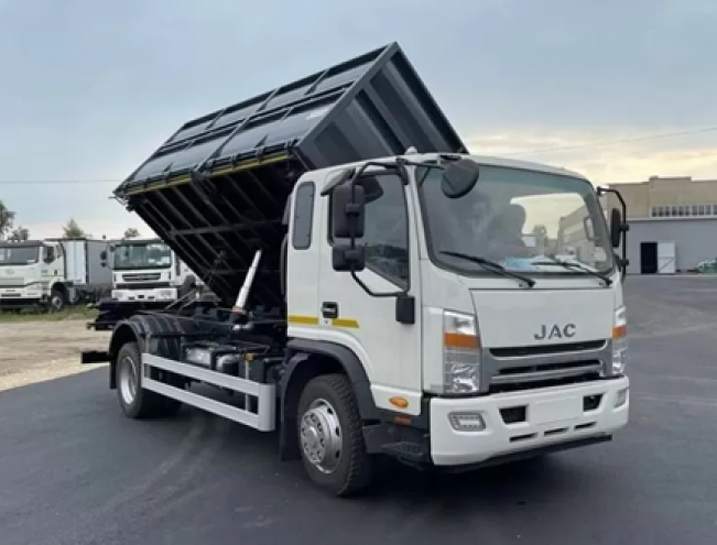 самосвал с трехсторонней разгрузкой JAC N120