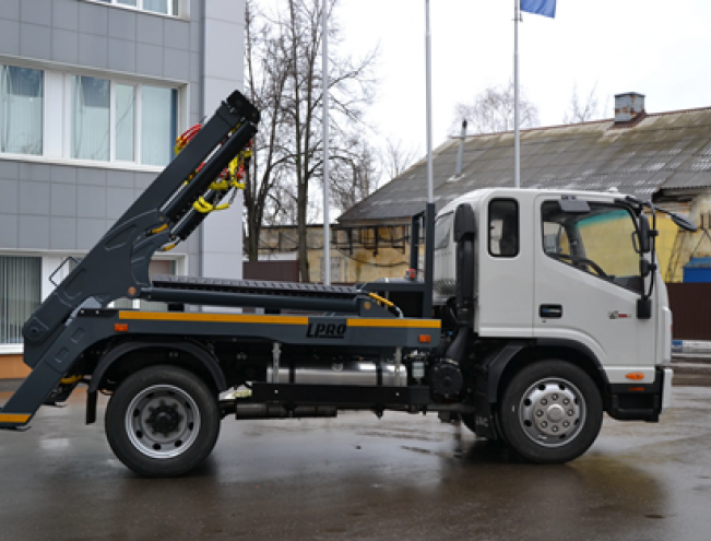 Мусоровоз бункерный JAC рогатка