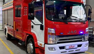Пожарный рукавный автомобиль на базе JAC N120