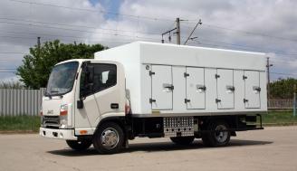 Фургон для перевозки мороженного JAC N56